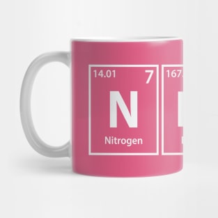 Nerds (N-Er-Ds) Periodic Elements Spelling Mug